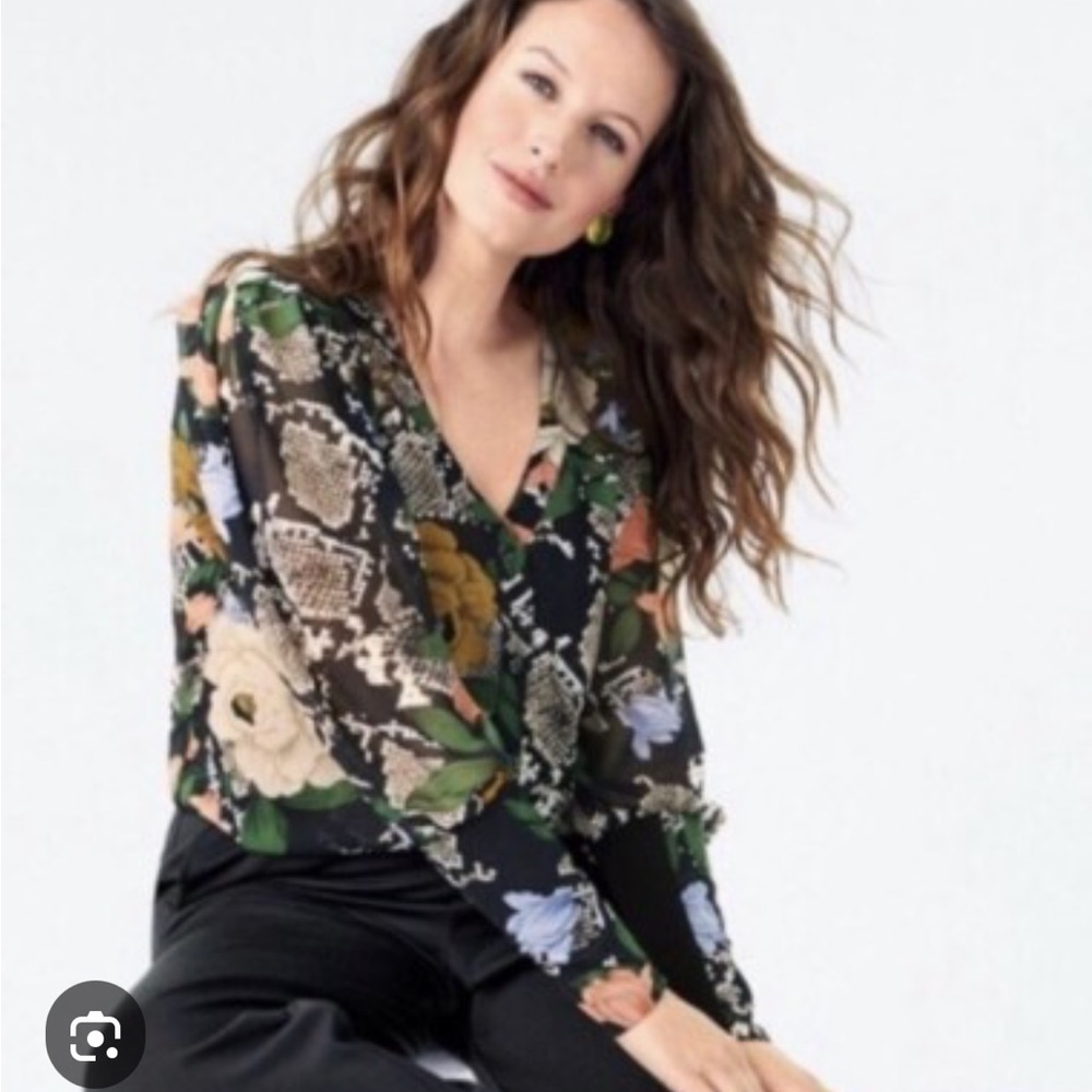 Cabi Snake Charmer Blouse